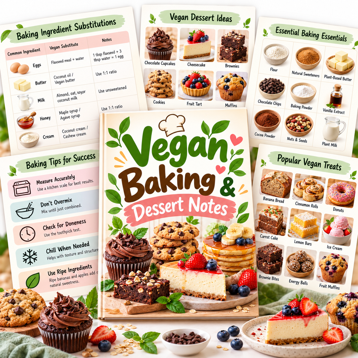 Vegan Baking & Dessert Notes